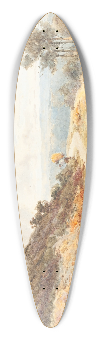 Joseph Rubens Powell - Autumn 39.3 inch art pintail longboard deck