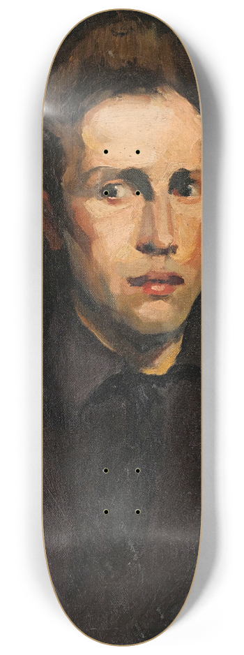 George Wesley Bellows - Portrait Of A Young Man 8.25 inch art skate deck