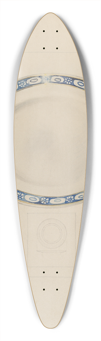 Joseph Sudek - Saucer 39.3 inch art pintail longboard deck