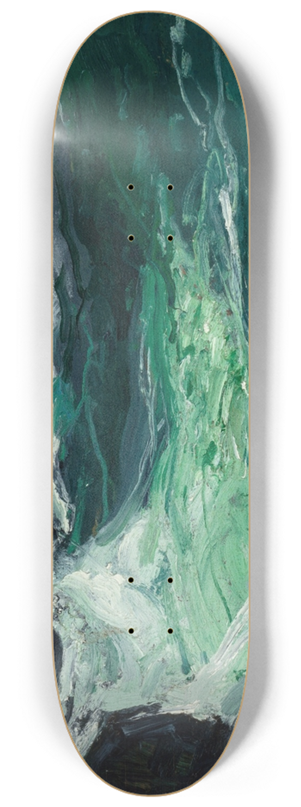 George Wesley Bellows - Storm Sea 8.25 inch art skate deck