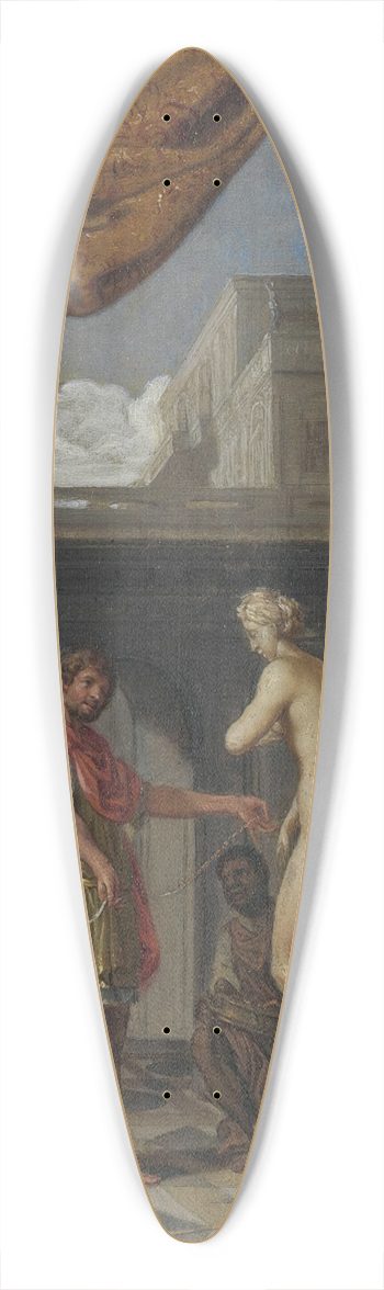 Joseph Werner - Pygmalion And Galathea 39.3 inch art pintail longboard deck