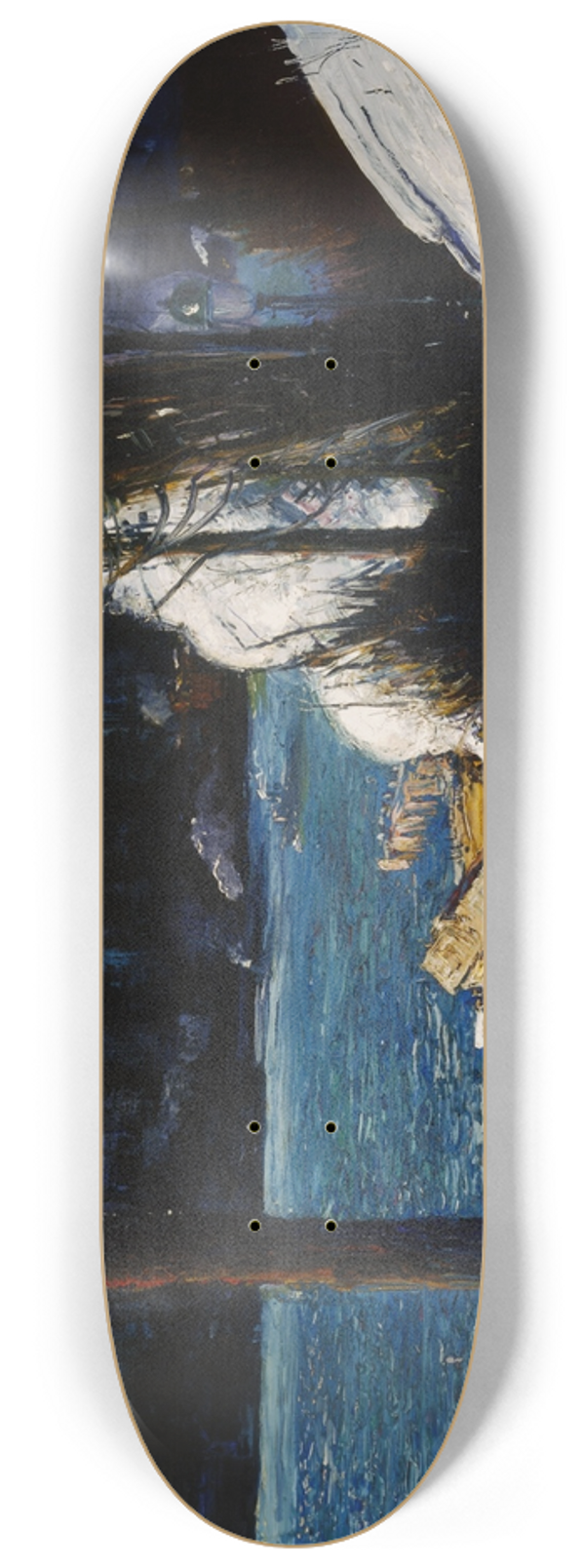 George Wesley Bellows - The Palisades 8.25 inch art skate deck