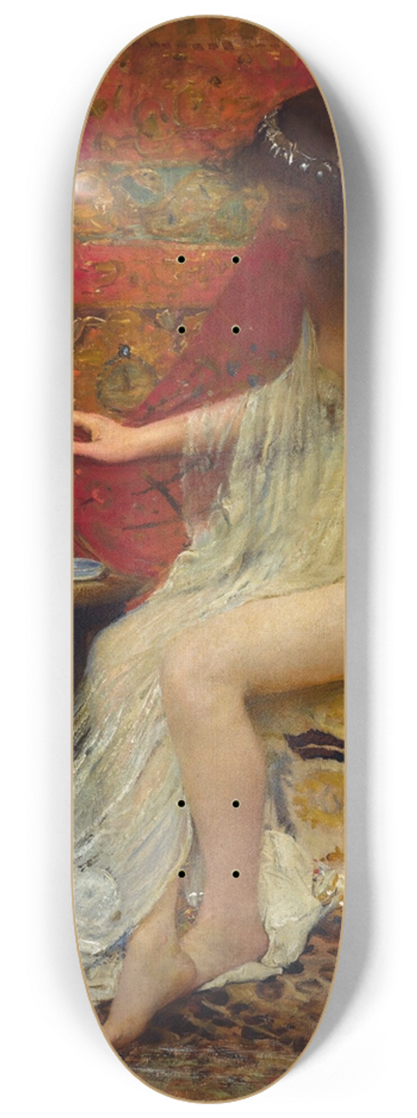 George William Joy - Lesbias Sparrow, Catullus 8.25 inch art skate deck