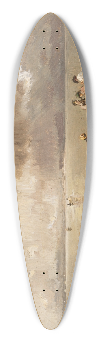 Joseph Wopfner - Aufziehendes Gewitter ber dem Chiemsee 39.3 inch art pintail longboard deck
