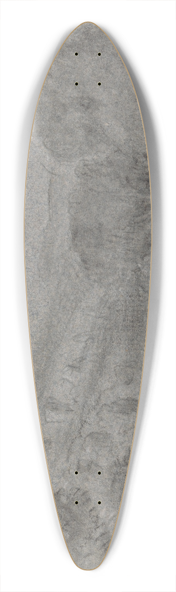 Joshua Cristall - Landscape with Cattle Watering 39.3 inch art pintail longboard deck