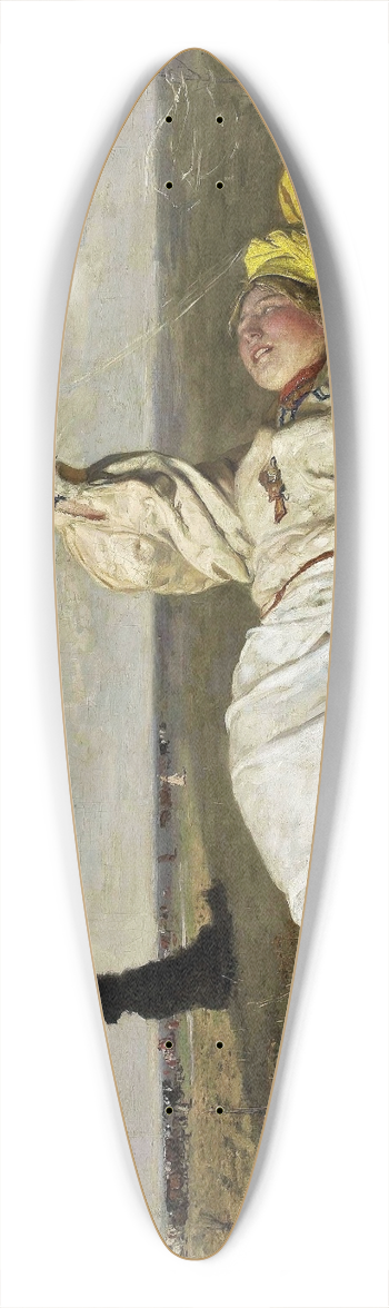 Jozef Chelmonski - Indian Summer 39.3 inch art pintail longboard deck