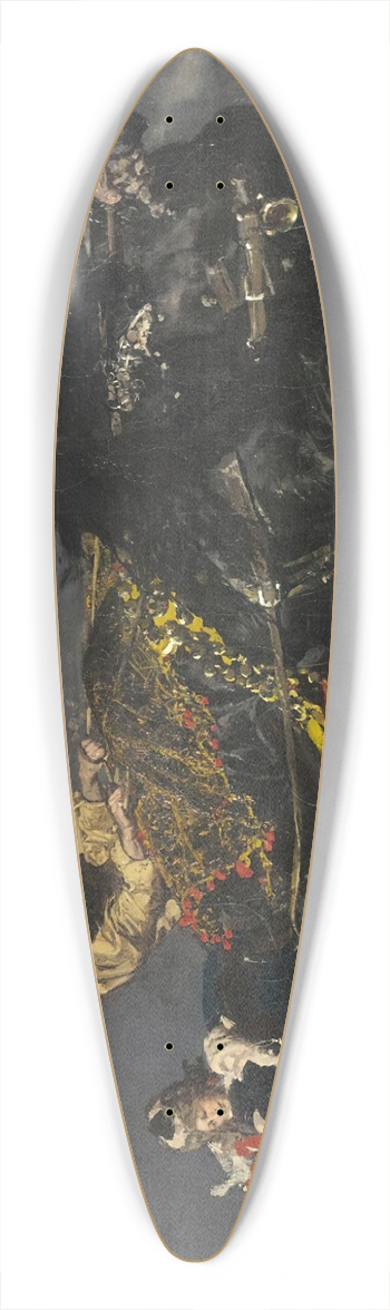 Jozef Chelmonski - Midnight Ride 39.3 inch art pintail longboard deck