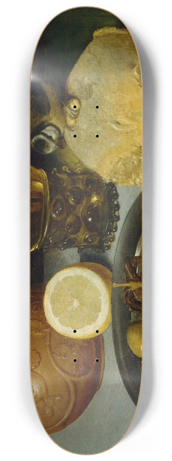 Georg Flegel - Still life 8.25 inch art skate deck