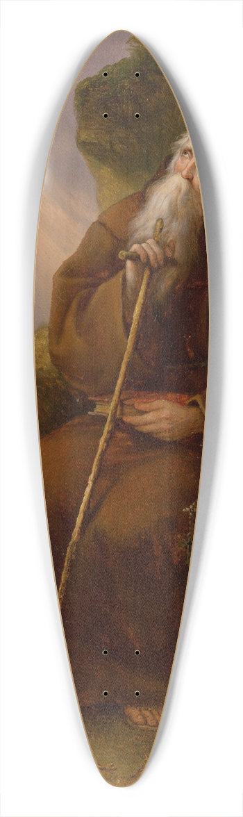 Jozef Ginovsk - Saint 39.3 inch art pintail longboard deck
