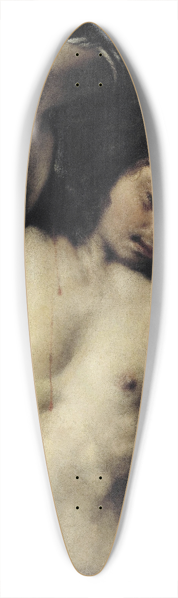Juan Carreo de Miranda - St Sebastian 39.3 inch art pintail longboard deck