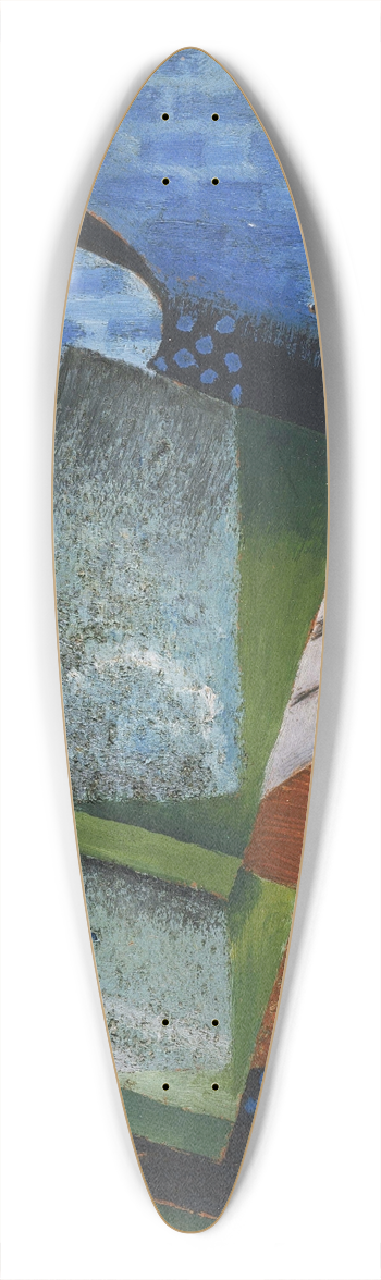 Juan Gris - Abstraction 39.3 inch art pintail longboard deck