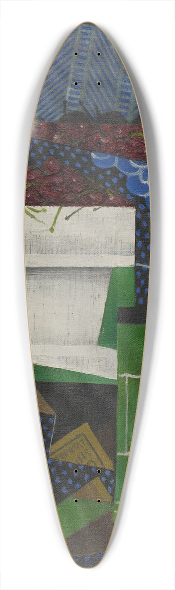 Juan Gris - Cherries 39.3 inch art pintail longboard deck