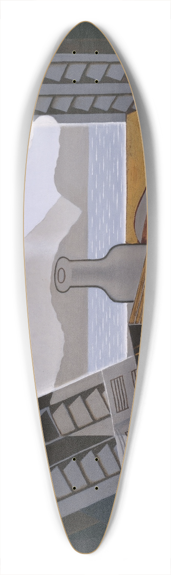Juan Gris - The Open Window 39.3 inch art pintail longboard deck