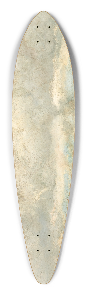 Jules Dupr - A Seascape 39.3 inch art pintail longboard deck