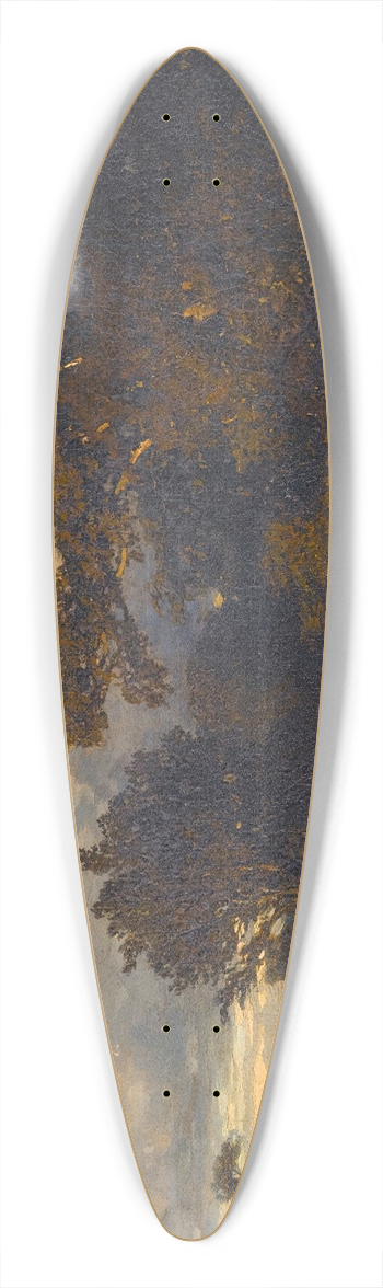 Jules Dupr - Les Baigneuses 39.3 inch art pintail longboard deck
