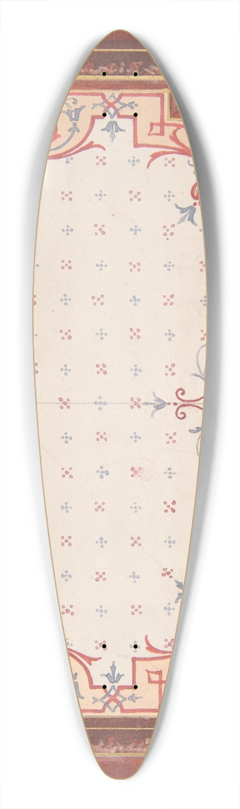 Jules-Edmond-Charles Lachaise - Design for a ceiling 39.3 inch art pintail longboard deck