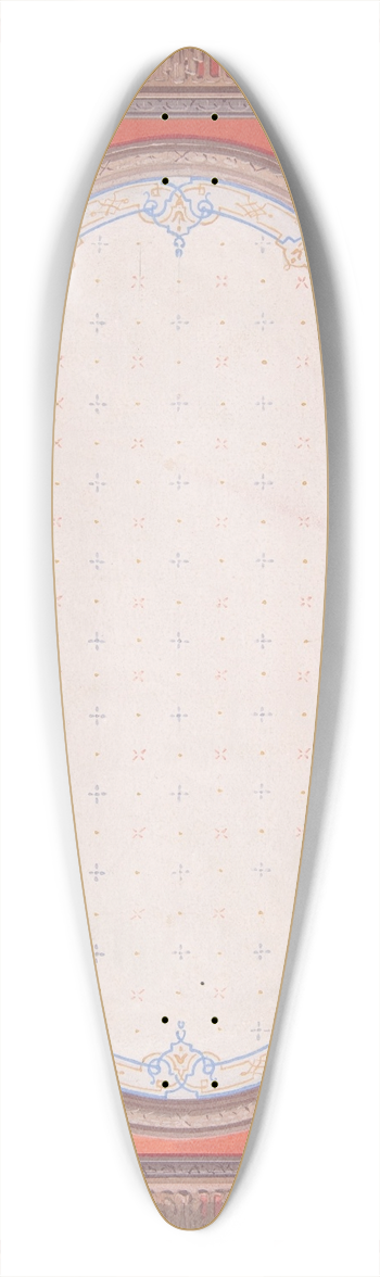 Jules-Edmond-Charles Lachaise - Design for a ceiling 39.3 inch art pintail longboard deck