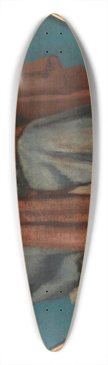 Jules Elie Delaunay - Jrmie 39.3 inch art pintail longboard deck
