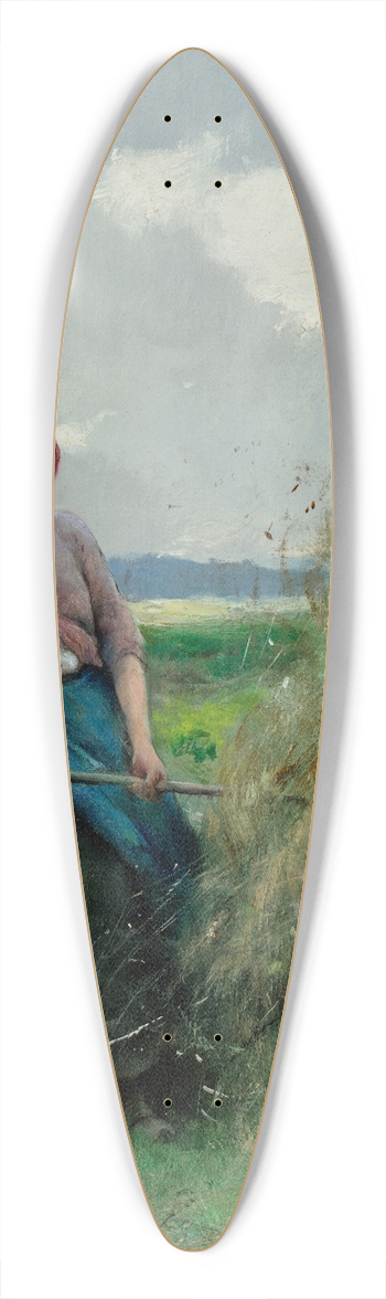 Julien Dupr - Haymaking 39.3 inch art pintail longboard deck
