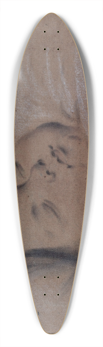 Julien Lopold Boilly - Tte denfant endormi 39.3 inch art pintail longboard deck