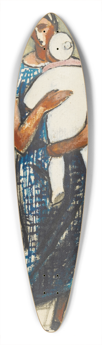 Julio Gonzlez - Maternit 39.3 inch art pintail longboard deck