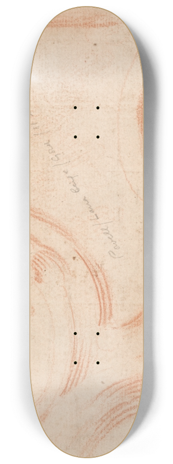 Alexander Runciman - Study of Rocaille Mouldings 8.25 inch art skate deck