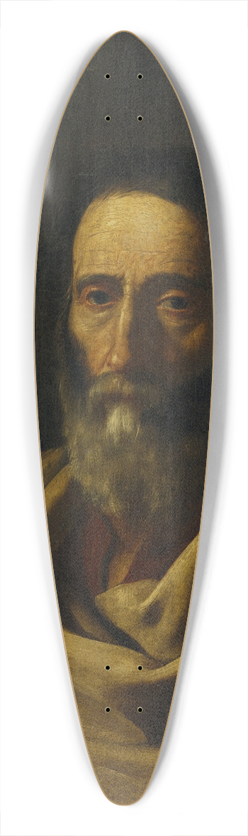 Jusepe de Ribera - Saint Bartholomew 39.3 inch art pintail longboard deck