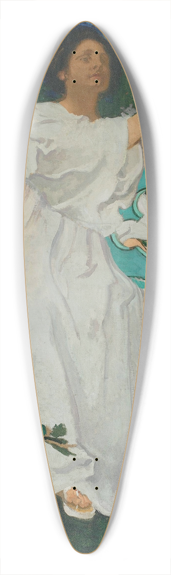 Jzef Mehoffer - Muse 39.3 inch art pintail longboard deck