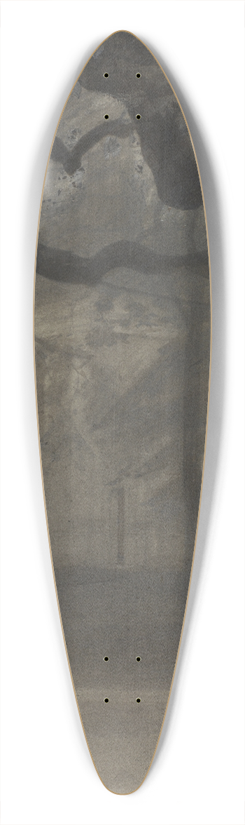 Jzef Pankiewicz - Shrine in a park (Duboj) 39.3 inch art pintail longboard deck