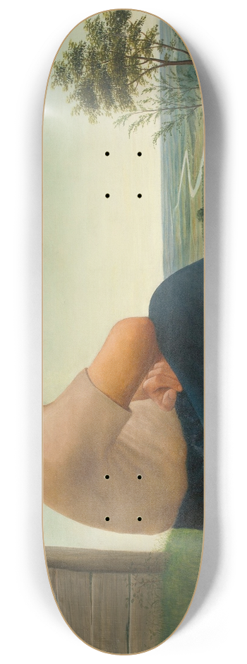 Georg Schrimpf - Ausschauende 8.25 inch art skate deck