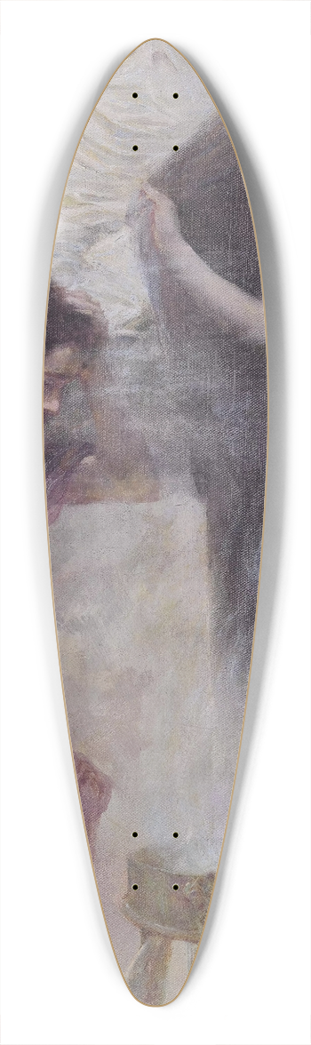 Karel pillar - Art 39.3 inch art pintail longboard deck