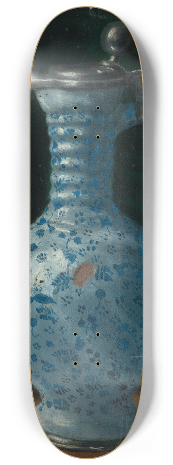 Georg Wilhelm Issel - Zwei Eichbume 8.25 inch art skate deck