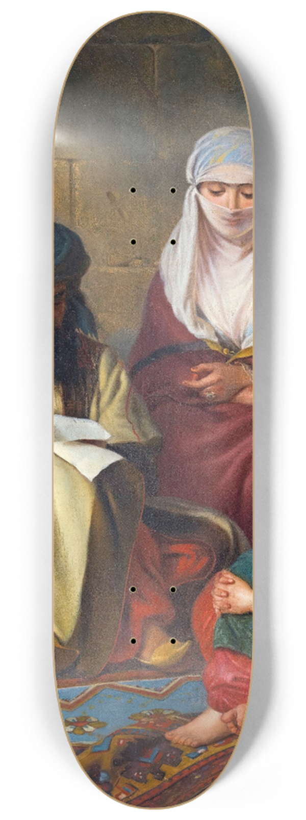 Georg Wilhelm Timm - The Scribe 8.25 inch art skate deck