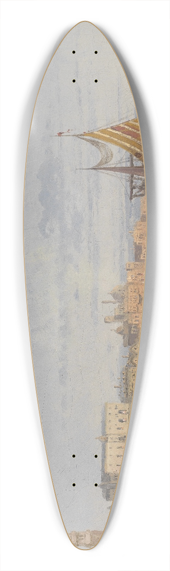 Karl Kaufmann - Blick auf Venedig 39.3 inch art pintail longboard deck