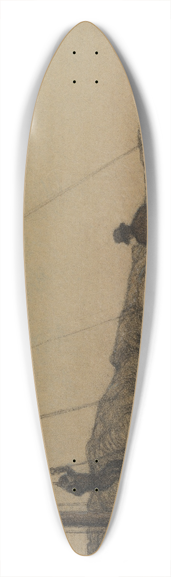 Karl Nordstrm - The Quay 39.3 inch art pintail longboard deck