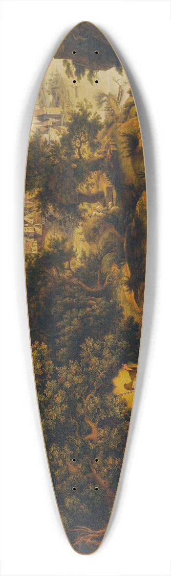 Karl Russ - Die Tannhuser-Legende 39.3 inch art pintail longboard deck