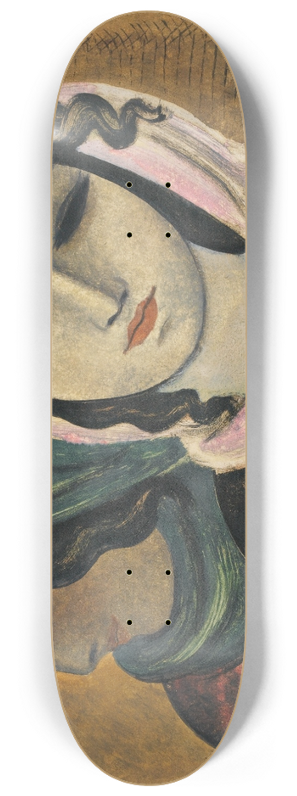 Alexander Vasilievich Shevchenko - Georgian Girls 8.25 inch art skate deck