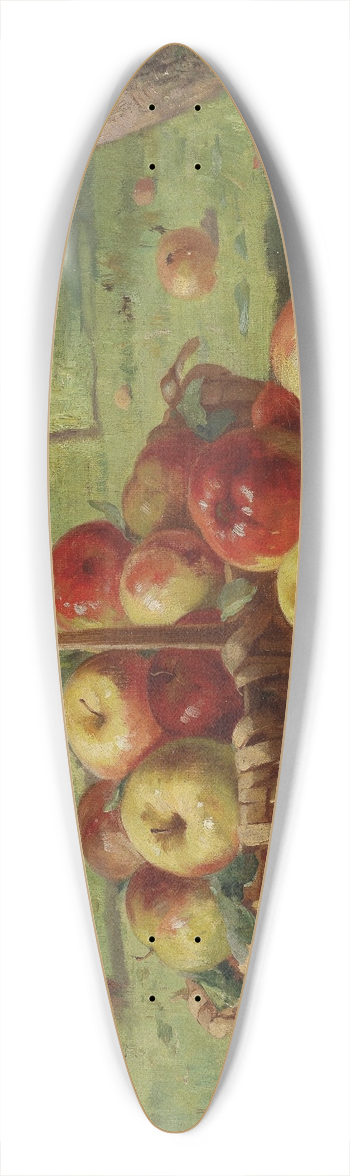 Karl Vikas - Apfelernte 39.3 inch art pintail longboard deck
