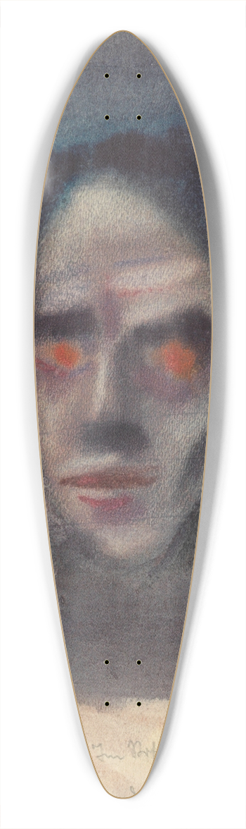 Karl Wiener - 1933 39.3 inch art pintail longboard deck