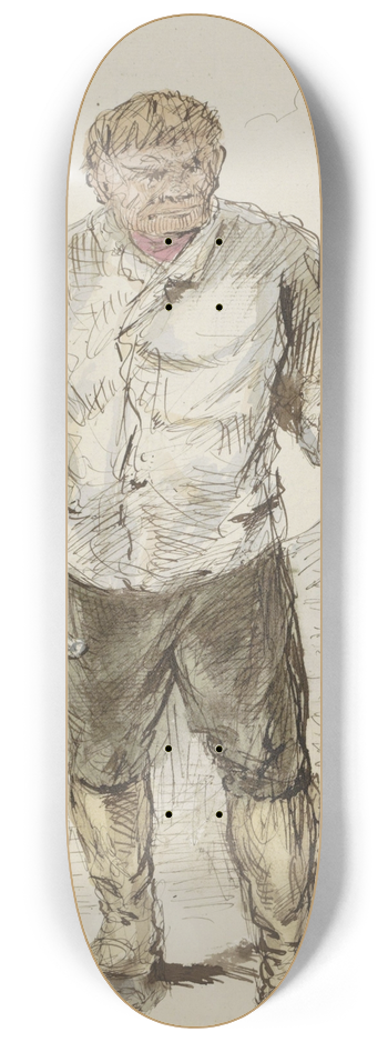 Alexander Ver Huell - Bedelaar 8.25 inch art skate deck