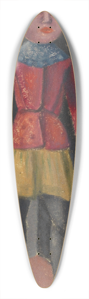 Karl Wiener - Das Kind 39.3 inch art pintail longboard deck