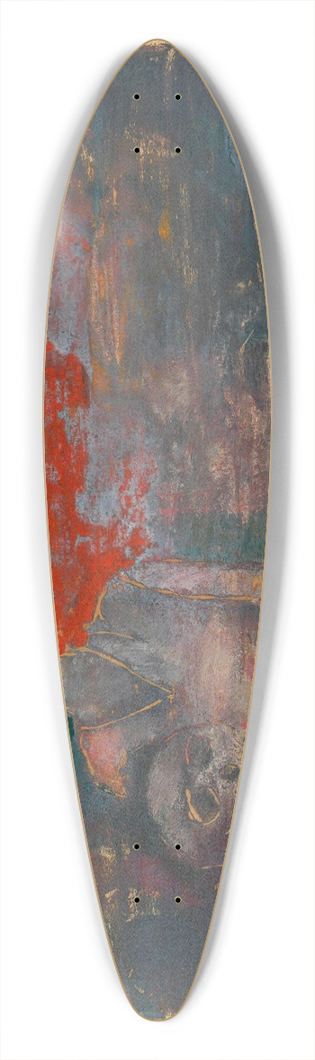 Karl Wiener - Traum 39.3 inch art pintail longboard deck