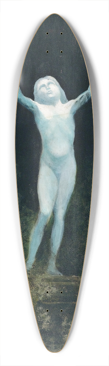 Karl Wilhelm Diefenbach - Erscheinung 39.3 inch art pintail longboard deck