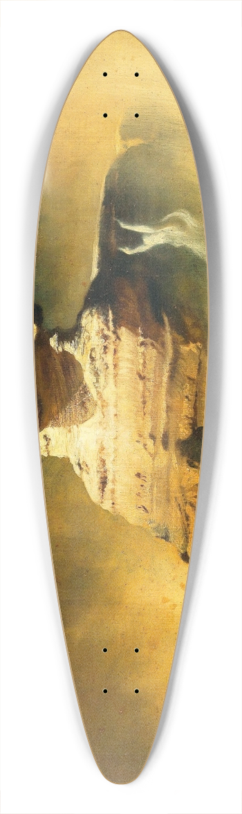 Karl Wilhelm Diefenbach - Sphinx 39.3 inch art pintail longboard deck