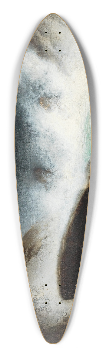Karl Wilhelm Diefenbach - Sturm an der Kste (Sorrent) 39.3 inch art pintail longboard deck