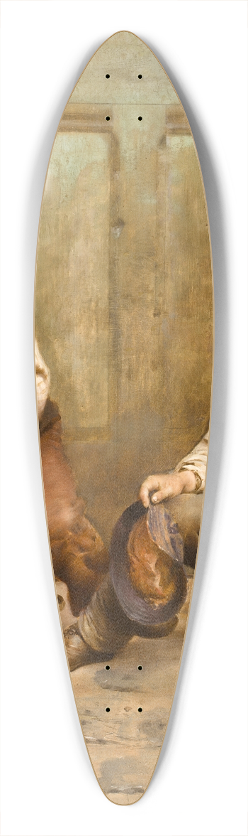 Karl Witkowski - Shoeshine Boys 39.3 inch art pintail longboard deck