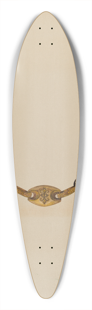 Katherine Hastings - Necklace 39.3 inch art pintail longboard deck