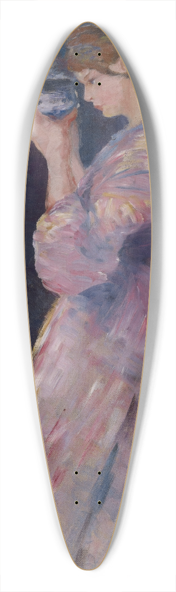 Katherine Sophie Dreier - The BlueBowl 39.3 inch art pintail longboard deck