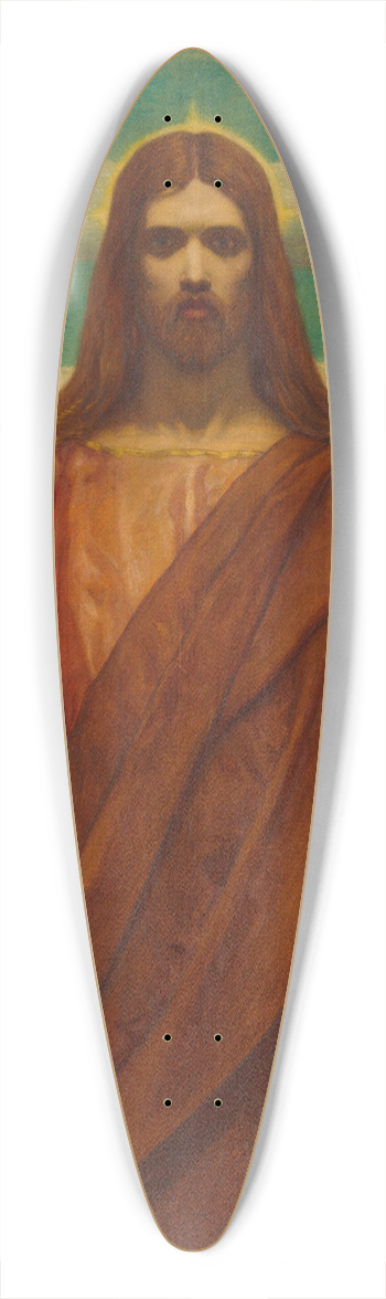 Kenyon Cox - Christ 39.3 inch art pintail longboard deck