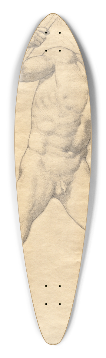 Kenyon Cox - Mercury 39.3 inch art pintail longboard deck